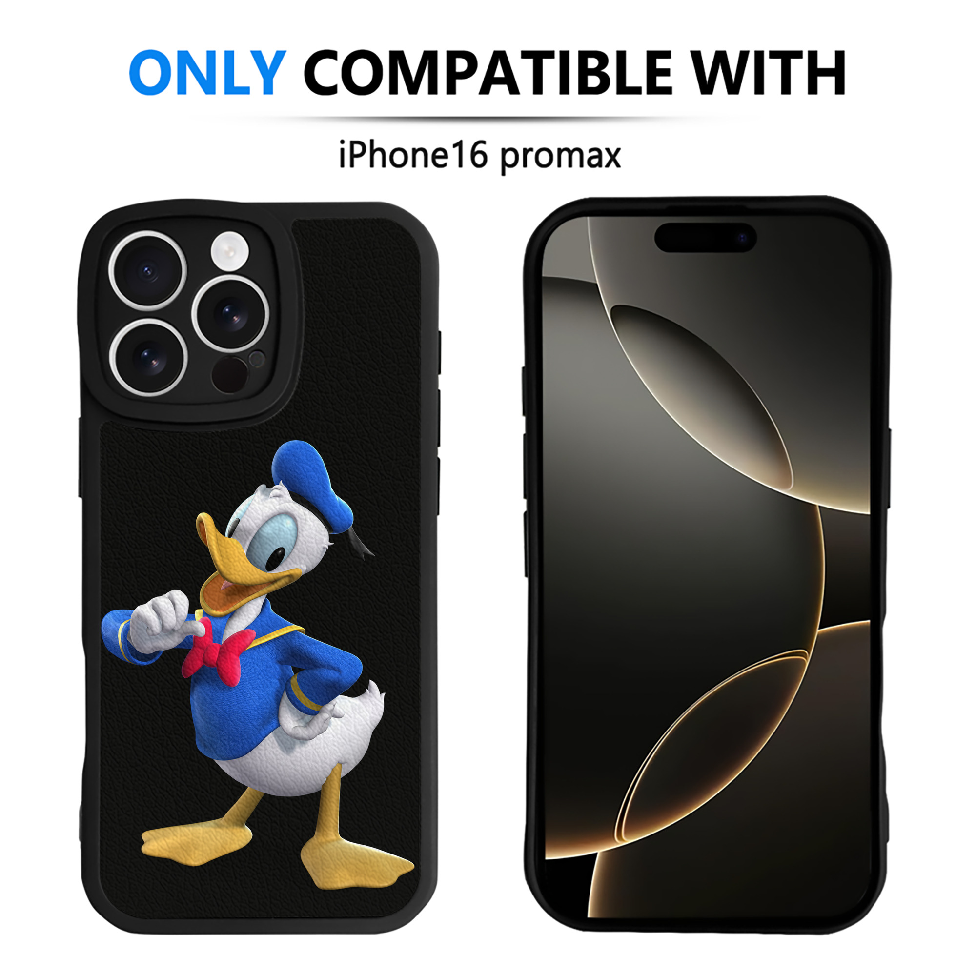 （画像用） ミッキーマウス Mickey Mouse 【iPhone 16シリーズ対応】シリコンスマホケース（レザー調） 材質：シリコン